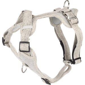Flamingo Dog Harness Lago White & Black L 45-71cm 50-80cm 25mm Flamingo Dog Harness Lago White & Black L 45-71cm 50-80cm 25mm
