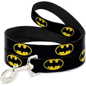 Buckle-Down Dog Leash Batman Shield Black Yellow 6 Feet Long 1.5 Inch Wide Buckle-Down Dog Leash Batman Shield Black Yellow 6 Feet Long 1.5 Inch Wide