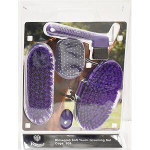 Rhinegold Soft Touch Grooming Blister Pack, Purple Rhinegold Soft Touch Grooming Blister Pack, Purple