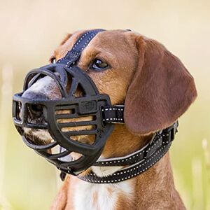 Trixie Black Monochrome L/XL Dog Muzzle - Dog Muzzle Trixie Black Monochrome L/XL Dog Muzzle - Dog Muzzle