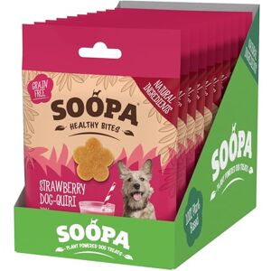 Soopa 10 Pack Strawberry Dog-Queri Dog Treat Bites Soopa 10 Pack Strawberry Dog-Queri Dog Treat Bites