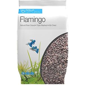 Aqua Natural Flamingo 10lb Gravel Substrate for aquascaping, Aquariums, vivariums and terrariums 4-6mm, Rose Pink Aqua Natural Flamingo 10lb Gravel Substrate for aquascaping, Aquariums, vivariums and terrariums 4-6mm, Rose Pink