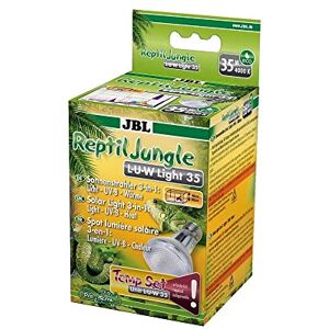 JBL ReptilJungle L-U-W Light alu 35 W, Wide-beam spotlight for rainforest terrariums JBL ReptilJungle L-U-W Light alu 35 W, Wide-beam spotlight for rainforest terrariums