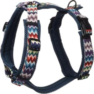 Flamingo Dog Harness Y-shape Nusa Penida Blue L 46-80cm 60-86cm 25mm Flamingo Dog Harness Y-shape Nusa Penida Blue L 46-80cm 60-86cm 25mm