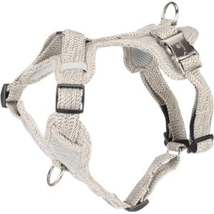 Flamingo Dog Harness Lago White & Black M 38-61cm 45-70cm 25mm Flamingo Dog Harness Lago White & Black M 38-61cm 45-70cm 25mm