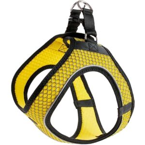 HUNTER HILO COMFORT BVB Dog Harness with 3D Mesh Material Reflective XS-S Yellow HUNTER HILO COMFORT BVB Dog Harness with 3D Mesh Material Reflective XS-S Yellow