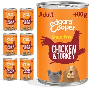 Edgard Cooper Grain-Free Wet Dog Food in Gravy for Adult Dogs, ChickenTurkey 6 x 400g, Natural Dogs Food in Tins with Fresh Meat, High Protein, Hypoallergenic, No Added Sugar Edgard Cooper Grain-Free Wet Dog Food in Gravy for Adult Dogs, ChickenTurkey 6 x 400g, Natural Dogs Food in Tins with Fresh Meat, High Protein, Hypoallergenic, No Added Sugar