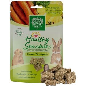 SMALL PET SELECT – Healthy Snackers for Rabbits, Guinea Pigs & Small Pets All-Natural Baked Treats with Carrot & Pineapple for Tasty, Nutrient-Rich Snacking SMALL PET SELECT – Healthy Snackers for Rabbits, Guinea Pigs & Small Pets All-Natural Baked Treats with Carrot & Pineapple for Tasty, Nutrient-Rich Snacking