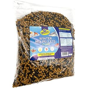 HERONS Winter Mix Pellets 4.5 mm Sinking Pellets for Japanese Koi, Goldfish and Other Pond Fish With OMEGA-3 Complex Designed for Colder Seasons Immune Support 1.7 KG HERONS Winter Mix Pellets 4.5 mm Sinking Pellets for Japanese Koi, Goldfish and Other Pond Fish With OMEGA-3 Complex Designed for Colder Seasons Immune Support 1.7 KG