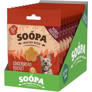 Soopa 10 Pack Gingerbread Biscuit Dog Treat Bites Soopa 10 Pack Gingerbread Biscuit Dog Treat Bites