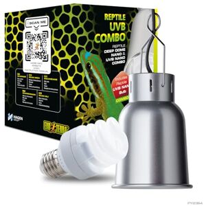 Exo Terra Deep Dome Nano/UVB Combo Exo Terra Deep Dome Nano/UVB Combo