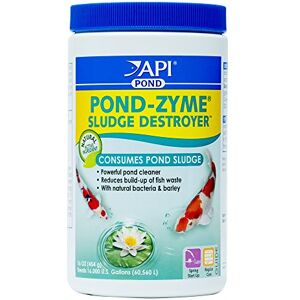 API Pond-Zyme Sludge Destroyer Pond Water Cleaner With Barley 454-Gram Container API Pond-Zyme Sludge Destroyer Pond Water Cleaner With Barley 454-Gram Container