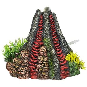 Nobby Volcano with Plants Aquarium Ornaments, 14 x 13 x 12.5 cm Nobby Volcano with Plants Aquarium Ornaments, 14 x 13 x 12.5 cm