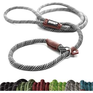 Friends Forever Extremely Durable Dog Rope Leash, Premium Quality Mountain Climbing Rope Lead, Strong, Sturdy Comfortable Leash Supports The Strongest Pulling Large Medium Dogs 6 feet, White Friends Forever Extremely Durable Dog Rope Leash, Premium Quality Mountain Climbing Rope Lead, Strong, Sturdy Comfortable Leash Supports The Strongest Pulling Large Medium Dogs 6 feet, White