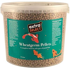 Extra Select Wheatgerm Pellets Complete Fish Food Tub, 5 Litre Extra Select Wheatgerm Pellets Complete Fish Food Tub, 5 Litre