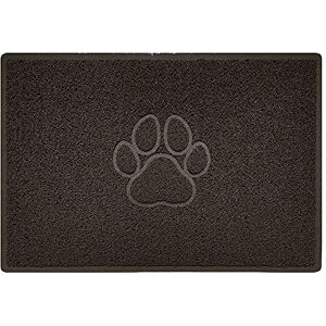 Nicoman PAW Shape Cat Litter Box Mat, Dog Food Feeding Tray Matt, Non-Slip, Easy Clean, Washable(90x60cm,Large),BROWN Nicoman PAW Shape Cat Litter Box Mat, Dog Food Feeding Tray Matt, Non-Slip, Easy Clean, Washable(90x60cm,Large),BROWN