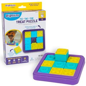 BrightKins Learning Resources Tic-Tac-Toe Treat Puzzle, Interactive Dog Toys, Dog Puzzle Toy, Slow Release Dog Treat Feeder BrightKins Learning Resources Tic-Tac-Toe Treat Puzzle, Interactive Dog Toys, Dog Puzzle Toy, Slow Release Dog Treat Feeder
