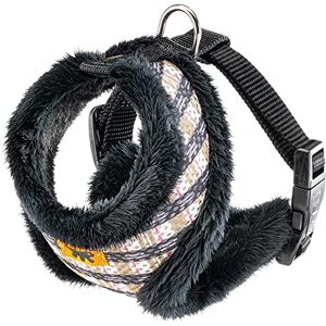Ferplast Arnés Para Perros Gatos Nikita Fur XS, Transpirable, Piel Ecológica Suave, Cintura Ajustable, Tartán Ferplast Arnés Para Perros Gatos Nikita Fur XS, Transpirable, Piel Ecológica Suave, Cintura Ajustable, Tartán