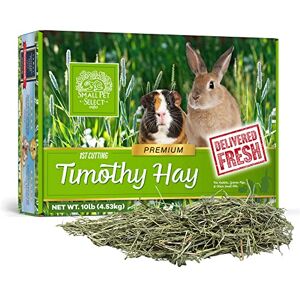 SMALL PET SELECT 1st Cut Timothy Hay Pet Food for Rabbits, Guinea Pigs, and Other Small Animals, Easy to Store Box, 10lb (4.54 kg) SMALL PET SELECT 1st Cut Timothy Hay Pet Food for Rabbits, Guinea Pigs, and Other Small Animals, Easy to Store Box, 10lb (4.54 kg)
