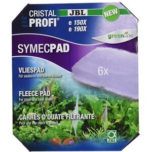 JBL SymecPad II CristalProfi e15/1901,2, Filter wool fleece (6x) for CristalProfi e external filters for extra-fine filtering JBL SymecPad II CristalProfi e15/1901,2, Filter wool fleece (6x) for CristalProfi e external filters for extra-fine filtering