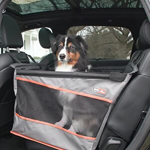K&H Pet Products Buckle N' Go Dog Car Seat for Large Dogs, Waterproof Fabric with Breathable Mesh & Adjustable Dog Seat Belt for Car, Dog Hammock for Car, Dog Carrier Dog Car Seat Cover Gray MD/LG K&H Pet Products Buckle N' Go Dog Car Seat for Large Dogs, Waterproof Fabric with Breathable Mesh & Adjustable Dog Seat Belt for Car, Dog Hammock for Car, Dog Carrier Dog Car Seat Cover Gray MD/LG