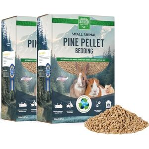SMALL PET SELECT All Natural Pine Pellet Bedding, 40lb (18.2kgs) – Non-Clumping, Low Dust, Low Tracking Litter for Rabbits, Guinea Pigs, Hamsters & Other Small Animals – Made in the UK SMALL PET SELECT All Natural Pine Pellet Bedding, 40lb (18.2kgs) – Non-Clumping, Low Dust, Low Tracking Litter for Rabbits, Guinea Pigs, Hamsters & Other Small Animals – Made in the UK