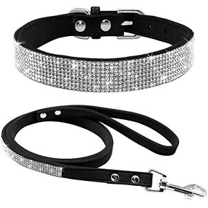 Haoyueer Black Pet Collar and Leash Set - Pet Collar and Leash Set Haoyueer Black Pet Collar and Leash Set - Pet Collar and Leash Set