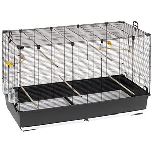 Ferplast Bird Cage Aviary PIANO 8 Large Cage for Birds, Canaries, Budgies, Finches, Loverbirds, Metal, Accessories Included Rotating Feeders Perches, 118 x 59 x h 75 cm. Ferplast Bird Cage Aviary PIANO 8 Large Cage for Birds, Canaries, Budgies, Finches, Loverbirds, Metal, Accessories Included Rotating Feeders Perches, 118 x 59 x h 75 cm.