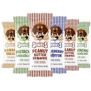 Denzel's All Natural Dog Treats Soft Baked Bars Variety Pack (6 x 60g) Denzel's All Natural Dog Treats Soft Baked Bars Variety Pack (6 x 60g)