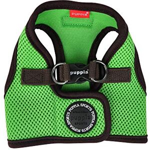 Puppia Soft Vest Dog Harness II and adjustable harness for small or medium Green Puppia Soft Vest Dog Harness II and adjustable harness for small or medium Green