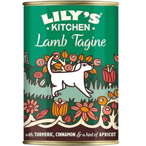 Lily's Kitchen Made with Natural Ingredients Lamb Tagine Adult Wet Dog Food 6 x 400g Lily's Kitchen Made with Natural Ingredients Lamb Tagine Adult Wet Dog Food 6 x 400g