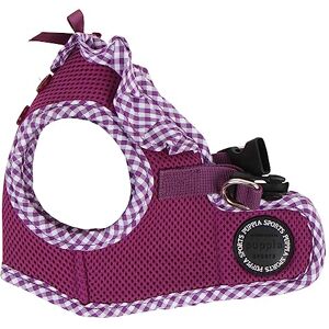 Puppia Purple Dog Harness Small & Medium, Soft Fleece Edge, Airmesh Material, No Pull Design, Anti Dog Lead Puppia Purple Dog Harness Small & Medium, Soft Fleece Edge, Airmesh Material, No Pull Design, Anti Dog Lead