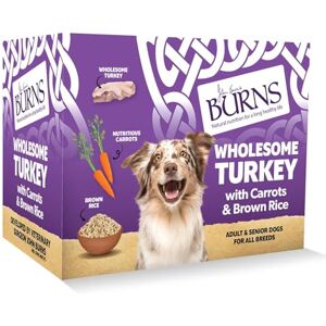 Burns Pet Nutrition Natural Wet Dog Food For Adult & Senior Dogs, Wholesome Turkey & Potato 6 x 395 g Burns Pet Nutrition Natural Wet Dog Food For Adult & Senior Dogs, Wholesome Turkey & Potato 6 x 395 g