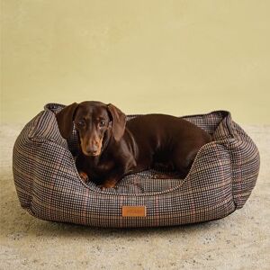 Rosewood x Joules Henson Check Box Bed for Dogs, Small Dog Bed, Padded Sides, Non-Slip Base, Luxury Pet Bed for Small Dogs and Cats Rosewood x Joules Henson Check Box Bed for Dogs, Small Dog Bed, Padded Sides, Non-Slip Base, Luxury Pet Bed for Small Dogs and Cats