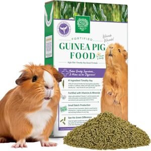 SMALL PET SELECT – Guinea Pig Food Pellets, 5lb (2.26 kg) Bag Premium Timothy Hay-Based Formula with Essential Nutrients for Everyday Health & Digestion SMALL PET SELECT – Guinea Pig Food Pellets, 5lb (2.26 kg) Bag Premium Timothy Hay-Based Formula with Essential Nutrients for Everyday Health & Digestion