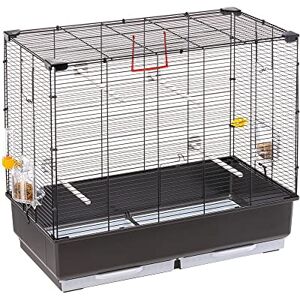 Ferplast Cages for canaries, bird cages for parakeets and exotic birds PIANO 5 various accessories, 71 x 38 xh 78 cm Ferplast Cages for canaries, bird cages for parakeets and exotic birds PIANO 5 various accessories, 71 x 38 xh 78 cm
