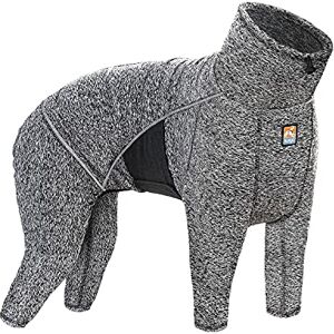 Kurgo Dog Onesie Body Warmer Bodysuit for Dogs Recovery Suit Pet Pajamas Reduce Anxiety Contains Shedding Leash Opening Reflective Stowe Base Layer Heather Black/Grey (Large), K81089 Kurgo Dog Onesie Body Warmer Bodysuit for Dogs Recovery Suit Pet Pajamas Reduce Anxiety Contains Shedding Leash Opening Reflective Stowe Base Layer Heather Black/Grey (Large), K81089