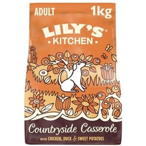 Lily's Kitchen Natural Adult Dry Dog Food Chicken & Duck Grain-Free Recipe - Dog Food Lily's Kitchen Natural Adult Dry Dog Food Chicken & Duck Grain-Free Recipe - Dog Food