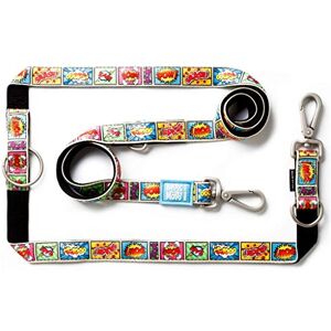 Max & Molly Urban Pets Max & Molly 6-in-1 Hands Multi-Function Dog Leash, Ultra Soft Padded Neoprene, Comic XS Max & Molly Urban Pets Max & Molly 6-in-1 Hands Multi-Function Dog Leash, Ultra Soft Padded Neoprene, Comic XS
