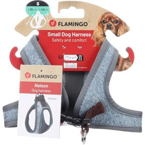 Flamingo Dog Harness Step&Go Nelson Blue S 35cm 40cm Flamingo Dog Harness Step&Go Nelson Blue S 35cm 40cm