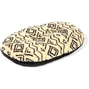 Danish Design Neutral Geometric Sherpa Fleece Quilted Mattress Grey Dog Bed for Adult/Senior/Puppy Beds 27in Danish Design Neutral Geometric Sherpa Fleece Quilted Mattress Grey Dog Bed for Adult/Senior/Puppy Beds 27in