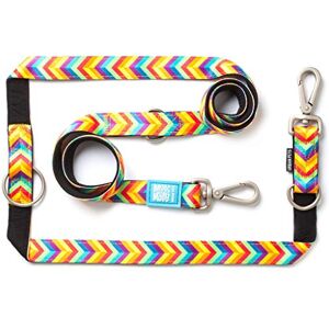Max & Molly Urban Pets Max & Molly 6-in-1 Hands Multi-Function Dog Leash, Ultra Soft Padded Neoprene, Summertime XS Max & Molly Urban Pets Max & Molly 6-in-1 Hands Multi-Function Dog Leash, Ultra Soft Padded Neoprene, Summertime XS