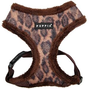 Puppia Kovo Head Dog Harness Warm Winter Leopard Pattern Adjustable Chest Adjustable Small Medium Dog Brown S Puppia Kovo Head Dog Harness Warm Winter Leopard Pattern Adjustable Chest Adjustable Small Medium Dog Brown S