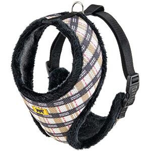 Ferplast Arnés Para Perros Nikita Fur XL, Transpirable, Piel Ecológica Suave, Circunferencia Ajustable, Tartán Ferplast Arnés Para Perros Nikita Fur XL, Transpirable, Piel Ecológica Suave, Circunferencia Ajustable, Tartán