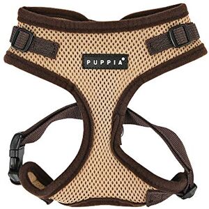 Puppia Ritefit Dog Harness small dog and medium dog harness Adjustable and Super soft in many colours Also usable as Puppy Harness Anti Pull Dog Lead, Beige, M Puppia Ritefit Dog Harness small dog and medium dog harness Adjustable and Super soft in many colours Also usable as Puppy Harness Anti Pull Dog Lead, Beige, M