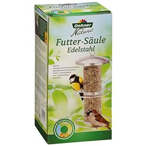 Dehner Natura Wild Bird Feeder Approx. 27 x 6.5 x 6.5 cm, stainless steel, silver Dehner Natura Wild Bird Feeder Approx. 27 x 6.5 x 6.5 cm, stainless steel, silver