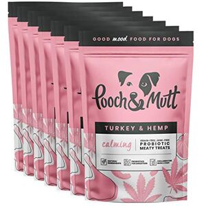 Pooch & Mutt Meaty Dog Treats (Grain Free), Turkey & Hemp, Pack of 7x120g Pooch & Mutt Meaty Dog Treats (Grain Free), Turkey & Hemp, Pack of 7x120g
