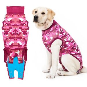Suitical Recovery Suit Pink Camouflage M+ Dog clothing Suitical Recovery Suit Pink Camouflage M+ Dog clothing