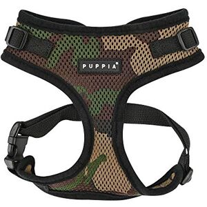 Puppia Ritefit Dog Harness small dog and medium dog harness Adjustable and Super soft in many colours Also usable as Puppy Harness Anti Pull Dog Lead, Camouflage, L Puppia Ritefit Dog Harness small dog and medium dog harness Adjustable and Super soft in many colours Also usable as Puppy Harness Anti Pull Dog Lead, Camouflage, L