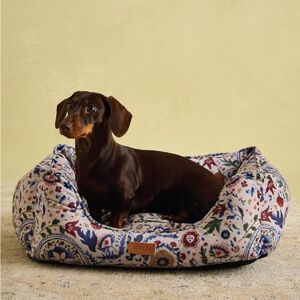 Rosewood x Joules Festival Floral Box Bed for Dogs, Small Dog Bed, Padded Sides, Non-Slip Base, Luxury Pet Bed for Small Dogs and Cats Rosewood x Joules Festival Floral Box Bed for Dogs, Small Dog Bed, Padded Sides, Non-Slip Base, Luxury Pet Bed for Small Dogs and Cats